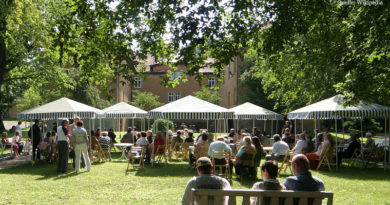 Im Hephata Garten spielt die Musik Gartenkonzert Aschbach