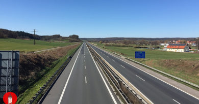 Vollsperrung Autobahn A3 Anschlussstelle Schlüsselfeld Höchstadt Nord