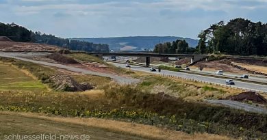 Brücke Autobahn Straßensperrung A3 Geiselwind Schlüsselfeld Wasserberndorf Sixtenberg Samstag Sonntag Wochenende