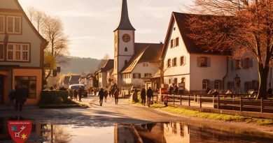 Dorfhelden-Tour in Burghaslach - Hosla - Dorf Kirche Menschen