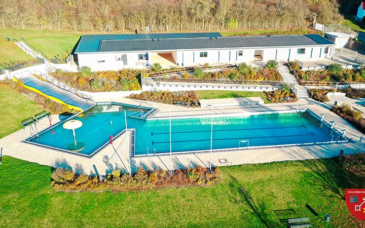 Freibad Aschbach Saison 2024 Wasserrutsche